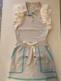 M.U SPORTS レディース ゴルフ スカート ベージュのサムネイル