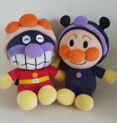 限定品アンパンマンバイキンマン 着ぐるみぬいぐるみのサムネイル