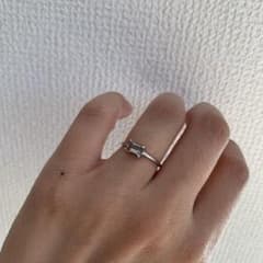 スモーキークォーツ指輪　天然石