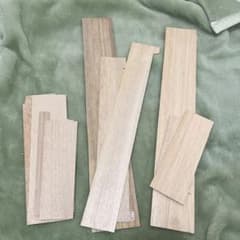 バルサシート不揃い 1mm.2mm.3mmのサムネイル