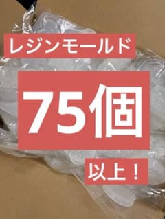 1個約60円！レジンモールド超大量まとめ売り75個以上のサムネイル
