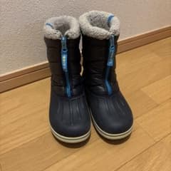 POOKTES 子供用 ネイビー ショートブーツ　21.0cmのサムネイル