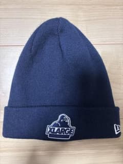 XLARGE ネイビー ニット帽 ビーニーのサムネイル