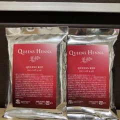 Queens Henna クイーンズレッド 100g 2袋セット - メルカリ
