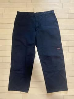 R.O様専用　Dickies　85283　ダブルニー　40×30　黒のサムネイル