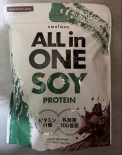 アンビーク オールインワン ソイプロテイン チョコレートフレイバー　1kgのサムネイル
