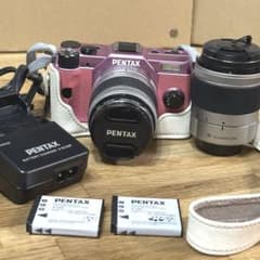 希少・訳有】PENTAX Q10 カスタマイズカラー ピンク 予備電池あり