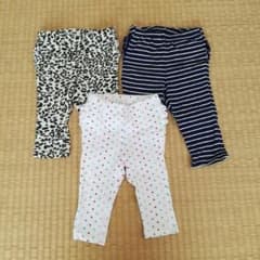 専用あや様　ベビー、キッズ　パンツ3点のサムネイル