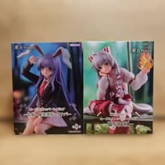 東方Project 鈴仙優曇華院イナバ 藤原妹紅 ぬーストフィギュア 2体セット