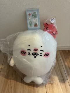 じいさんとアザラシ BIGぬいぐるみ　PUKU CHURU ぷくちゅるシール
