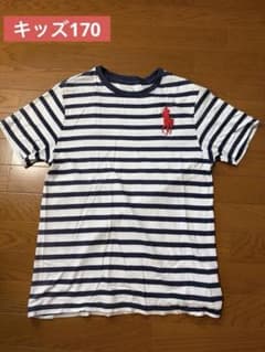 Polo Ralph Lauren ボーダーTシャツ キッズ170 - メルカリ