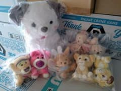 ディズニー ぬいぐるみ マスコット 9点まとめ売り