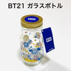 BT21 Jelly Bottle Glass Bottle BTS LINE FRIENDS
