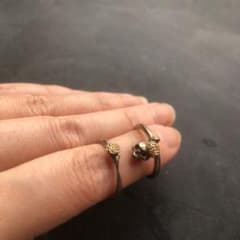 シルバーリング　2個セットのサムネイル