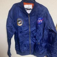 NASA風　MA-1薄手のサムネイル