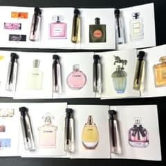 サンプル在庫　香水各種 【メルカリ最安値】 人気 香水 サンプルセット 10種 各2ml 未使用 比較・持ち歩き用 - メルカリ