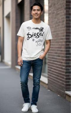 Diesel グラフィックプリント Tシャツ Mのサムネイル