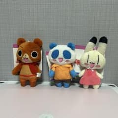 アニマル横町 マスコット 3点セット イヨ ケンタ イッサのサムネイル
