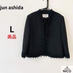 jun ashida ジュンアシダ ノーカラージャケット ブレード 黒 11 - メルカリ