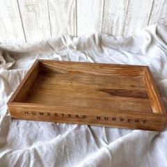 DULTON Wooden Antique Style Tray