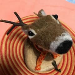 フエルト製  子鹿のフックのサムネイル