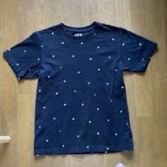 UNIQLOTシャツ.メンズSサイズ パックマン　黒のサムネイル