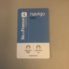 NaviGo Easy フランス交通系ICカード 2024パリ五輪限定バージョンのサムネイル