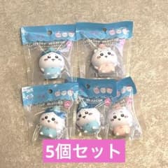 [신품] 세리아 치이카와 소프비인테리어 마스코트 5점 세트