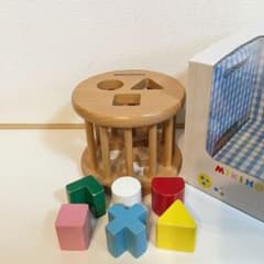 ミキハウス　木のおもちゃ　ローリングパズルのサムネイル