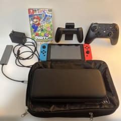 Switch マリオパーティ 充電器 コントローラー その他もろもろセット Switch マリオパーティ 充電器 コントローラー その他もろもろセット