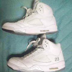 超特価!!!!!!!!!!  JORDAN 5 メタリックシルバーのサムネイル