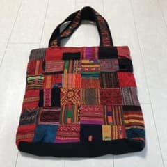 ハンドメイド、タイ製のトートバッグのサムネイル
