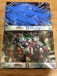 仮面ライダー一番くじ B賞 ビジュアルシート　仮面ライダービルドのサムネイル