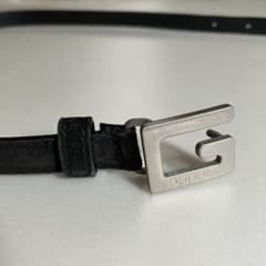 【90sヴィンテージ】GUCCI スクエアGロゴ レザーベルト トムフォード期」 90sヴィンテージ】GUCCI スクエアGロゴ レザーベルト トムフォード期