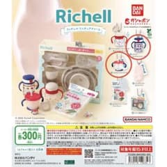 リッチェル ミニチュアチャーム ガチャ 2種セットのサムネイル