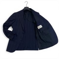 美品✨ユニバーサル ランゲージ テーラードジャケット イ製 マルゾット 濃紺