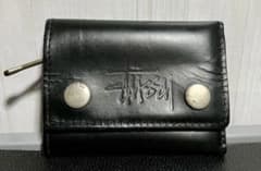 90's Old Stussy 3つ折りレザー財布 | Japonya'daki Mercari'den