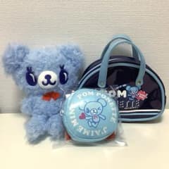 ナルミヤキャラクターズ　ポンポネット ミントくん　ぬいぐるみ　ポーチ　エコバッグ