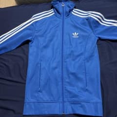 adidas トレフォイルロゴ ジャージ ブルーのサムネイル