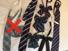 学生服用リボン・ネクタイ8点セットのサムネイル