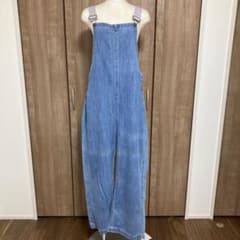 【美品】エディットバイイェッカヴェッカ デニム サロペット パンツ ブルー 春夏のサムネイル
