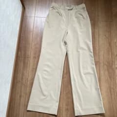 東京スタイルBISTYレディース スラックス ベージュパンツ　手洗い可　Mサイズ