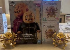 一番くじジョジョ ダイヤモンドは砕けない しげちー&ハーヴェスト2体 