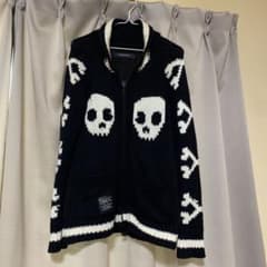 MASTERMIND WORLD スカル ニット カーディガンのサムネイル