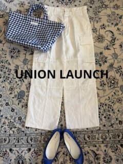 未使用UNION LAUNCH✳︎ユニオンランチ 6ポケットリネンカーゴパンツ