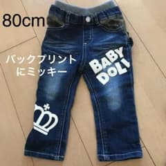 ベビードール ミッキー デニムパンツのサムネイル