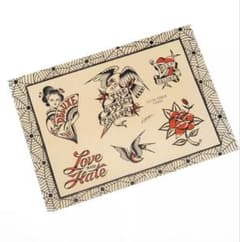 タトゥースタジオヤマダ　タトゥーフラッシュ 2点セット　額縁付き タトゥースタジオヤマダ フラッシュ - メルカリ