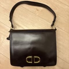 Delvaux ショルダーバッグ ビンテージ 巾着袋+キーリング付