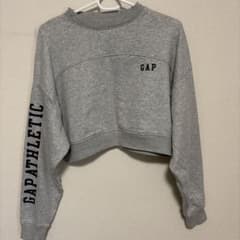 GAP ショート丈スウェット XXS グレー