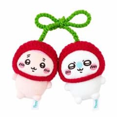 ハンドメイド ぬいぐるみ用 被り物 さくらんぼ チェリーのサムネイル